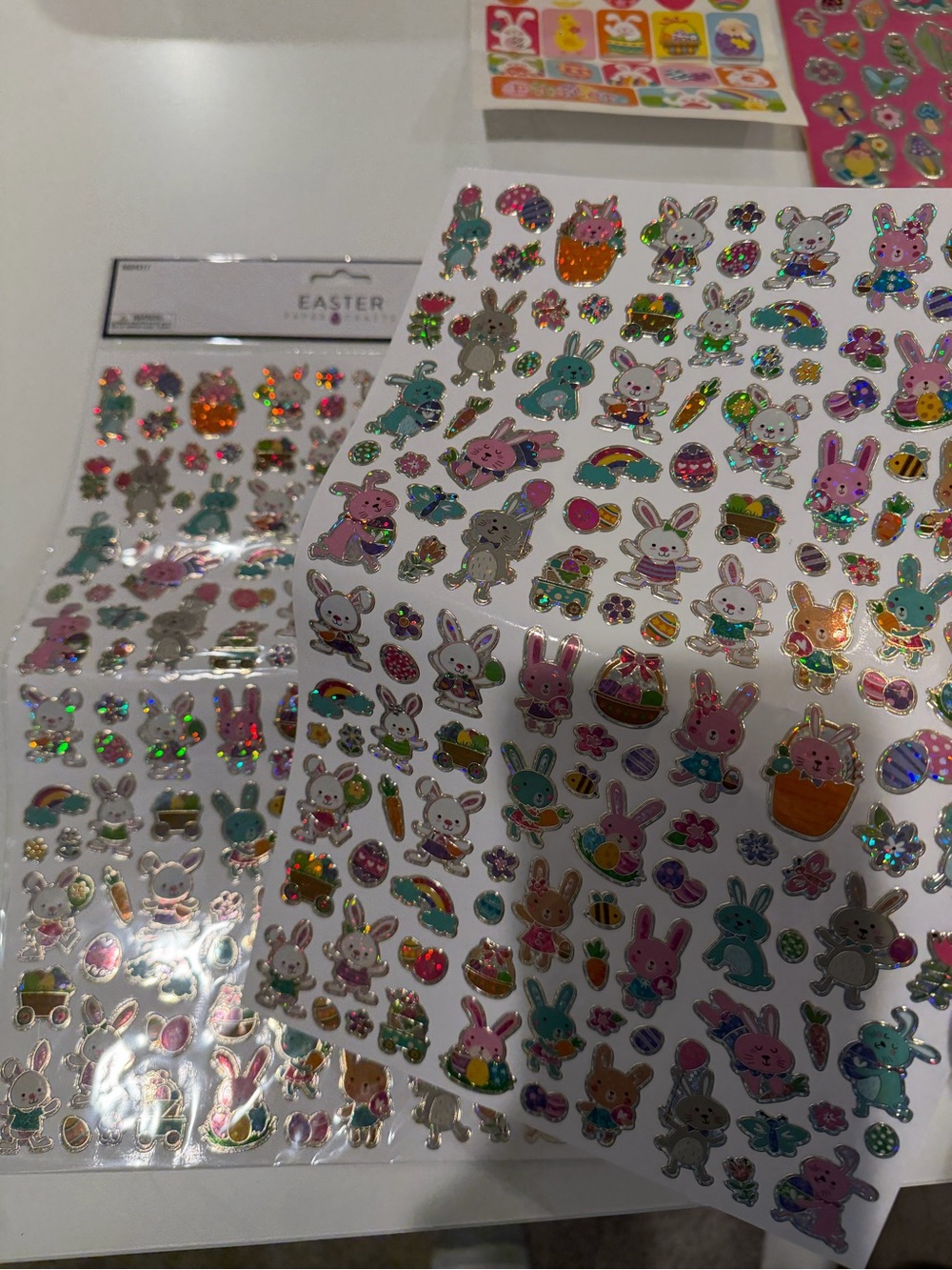 Large bundle Easter & Spring Stickers & manipulatives for crafts & learning - Picture 13 of 14
